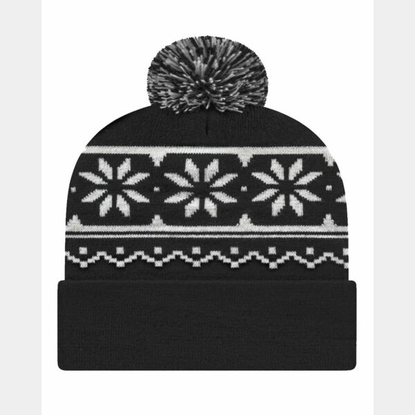 USA-Made Snowflake Beanie Thumbnail