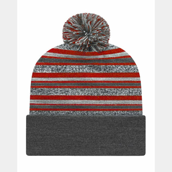 USA-Made Striped Beanie Thumbnail