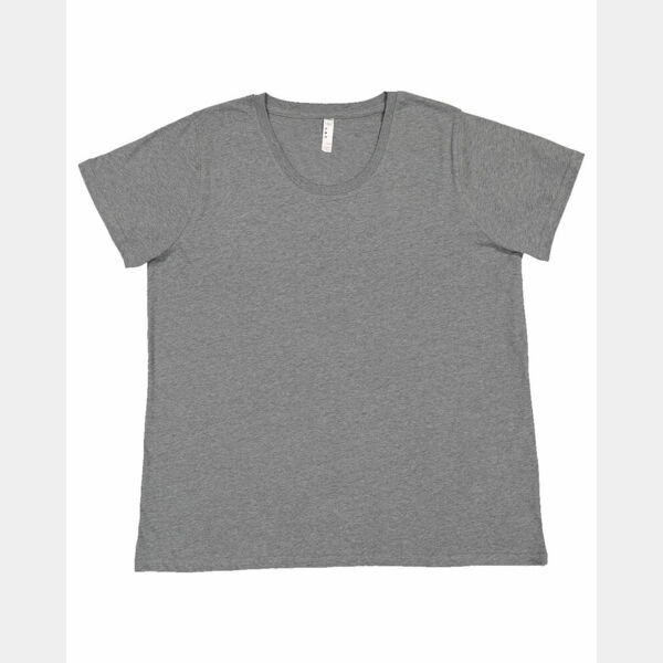 Women's Curvy Collection Fine Jersey Tee Thumbnail