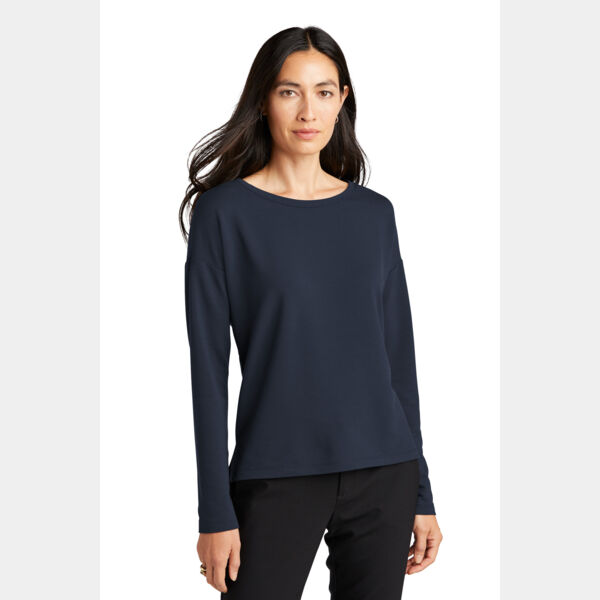 Women's Stretch Drop Shoulder Pullover Thumbnail
