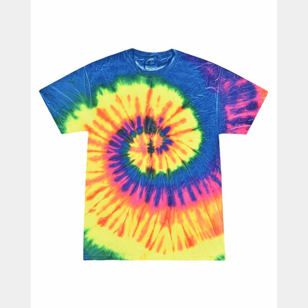 Unisex Multi-Color Tie-Dyed T-Shirt Thumbnail