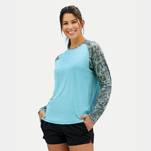 Men's Panama Colorblocked Long Sleeve T-Shirt Thumbnail