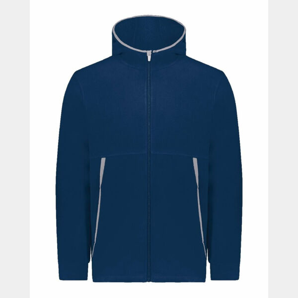 Youth Eco Revive™ Polar Fleece Hooded Full-Zip Jacket Thumbnail