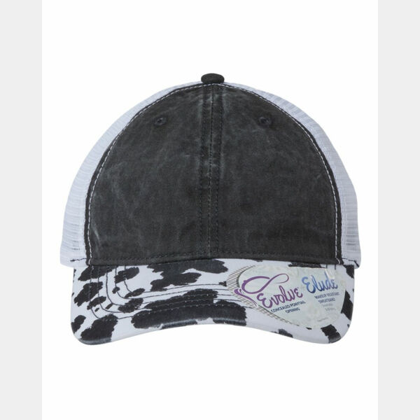Women's Printed Bill with Mesh Back Cap Thumbnail