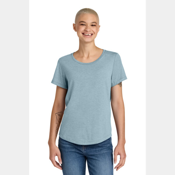 Women's Relaxed Tri Blend Scoop Neck Tee Thumbnail