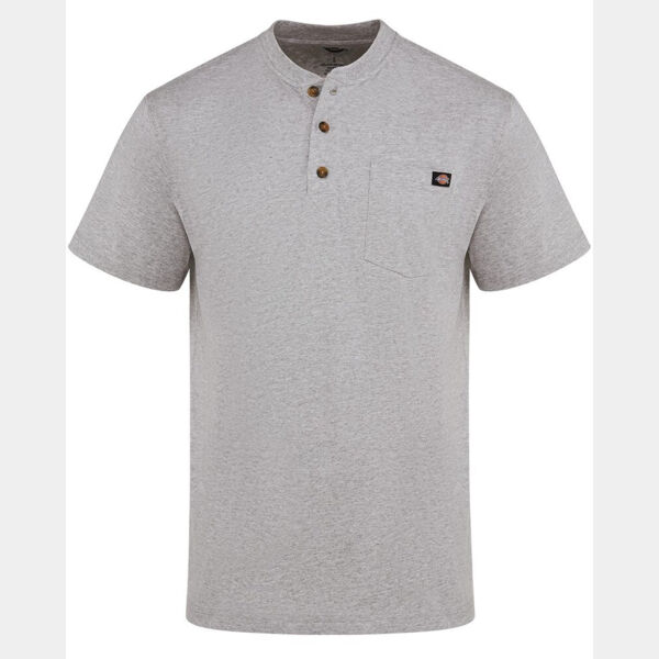 Men's Heavyweight Traditional Short Sleeve Henley Thumbnail