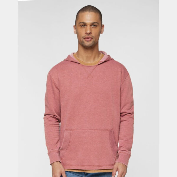 Unisex Vintage Wash Fleece Hoodie Sweatshirt Thumbnail