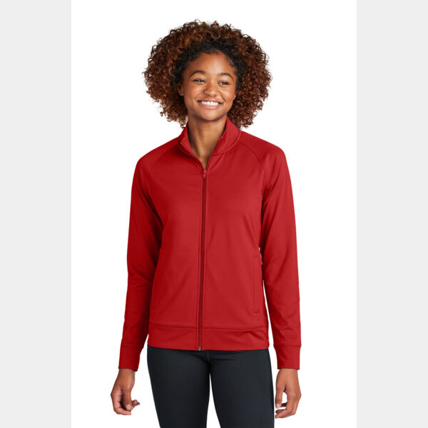 Women's Sport Wick ® Stretch Full Zip Cadet Jacket Thumbnail
