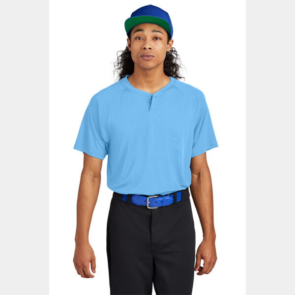 PosiCharge ® Competitor 2 Button Henley Thumbnail