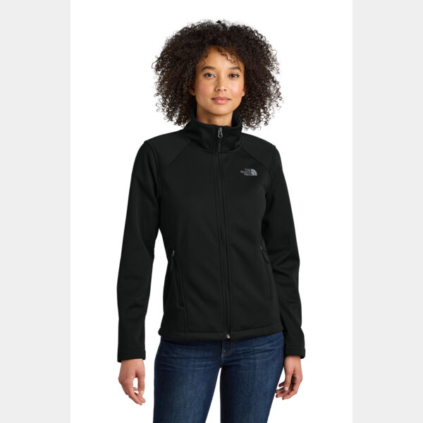 Women's Chest Logo Ridgewall Soft Shell Jacket Thumbnail