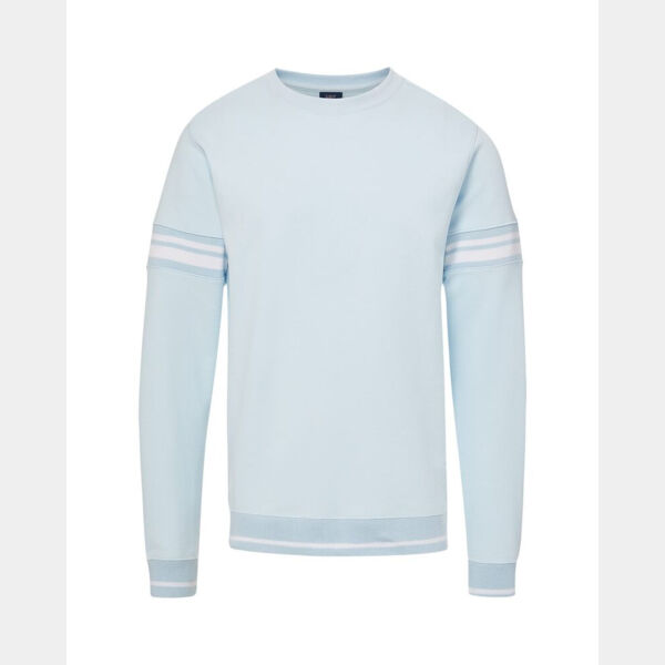 Men's Donovan Striped Crewneck Sweatshirt Thumbnail