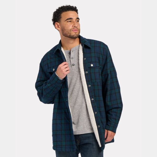 Men's Flannel Sherpa Workshirt Thumbnail