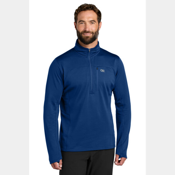 Tech Grid 1/4 Zip Fleece Thumbnail