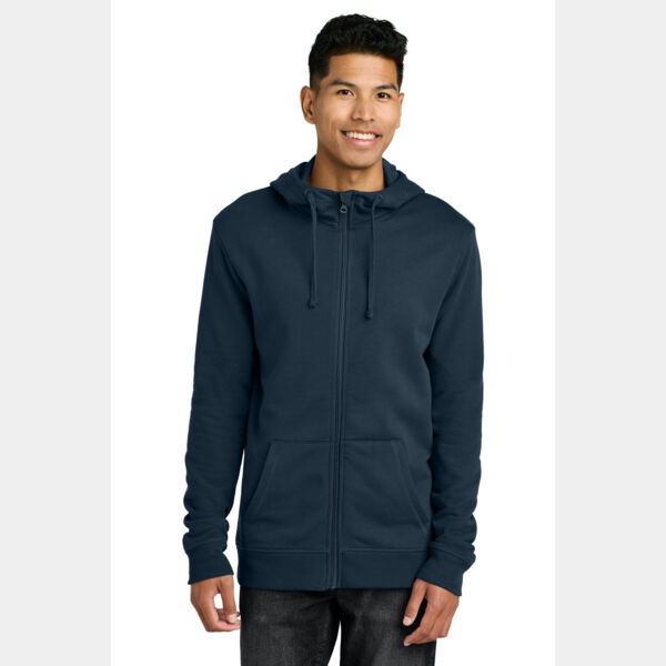 Organic Cotton Fleece Full Zip Hoodie Thumbnail