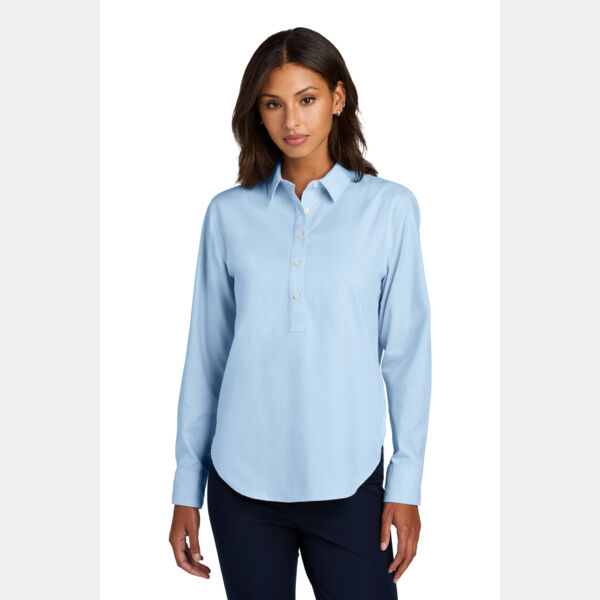 Women's Long Sleeve Modern Oxford Shirt Thumbnail
