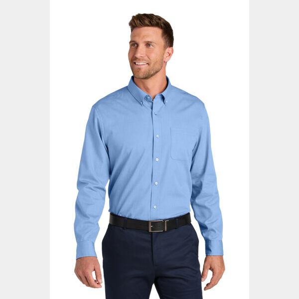 Long Sleeve Nailhead Easy Care Shirt Thumbnail