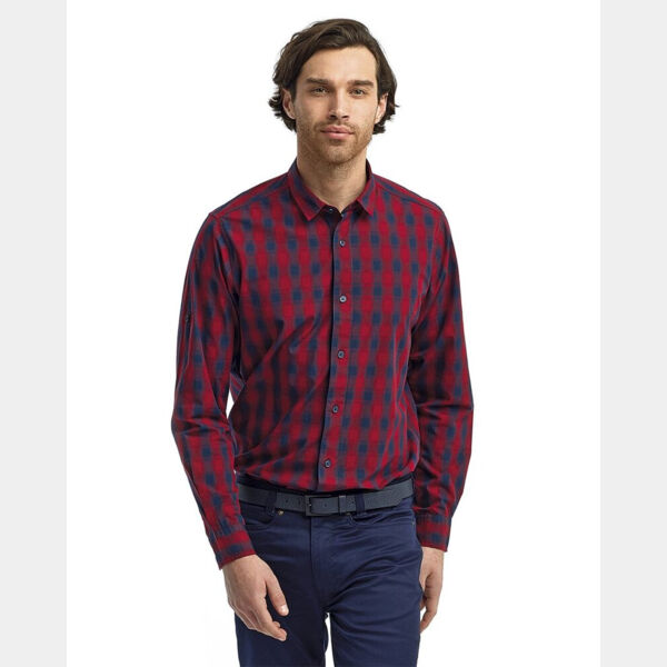 Men's Mulligan Check Cotton Shirt Thumbnail