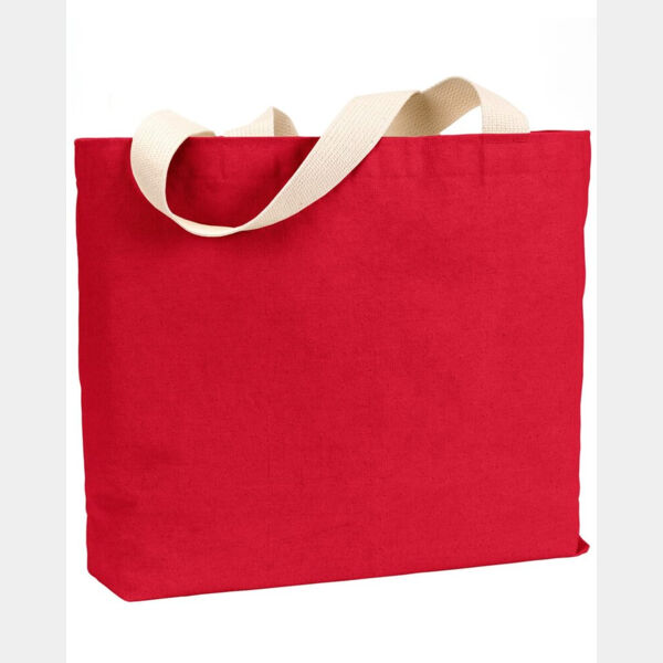 USA Made Cotton Canvas Jumbo Tote Bag Thumbnail