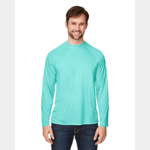 Unisex Ultra UVP™ Marina Raglan Long Sleeve T-Shirt Thumbnail