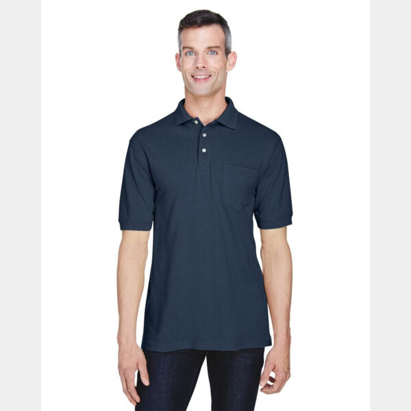 Men's Easy Blend™ Polo with Pocket Thumbnail