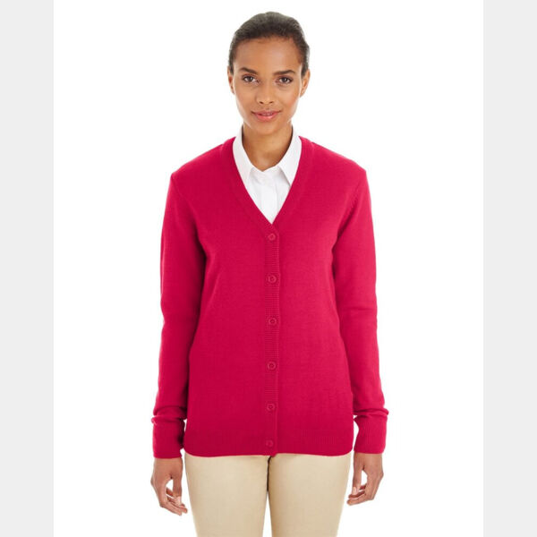 Women's Pilbloc V-Neck Button Cardigan Sweater Thumbnail
