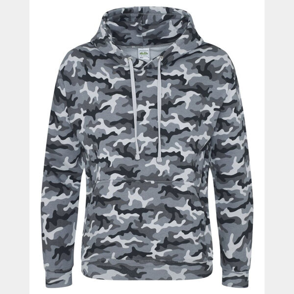 Unisex Camo Hooded Sweatshirt Thumbnail