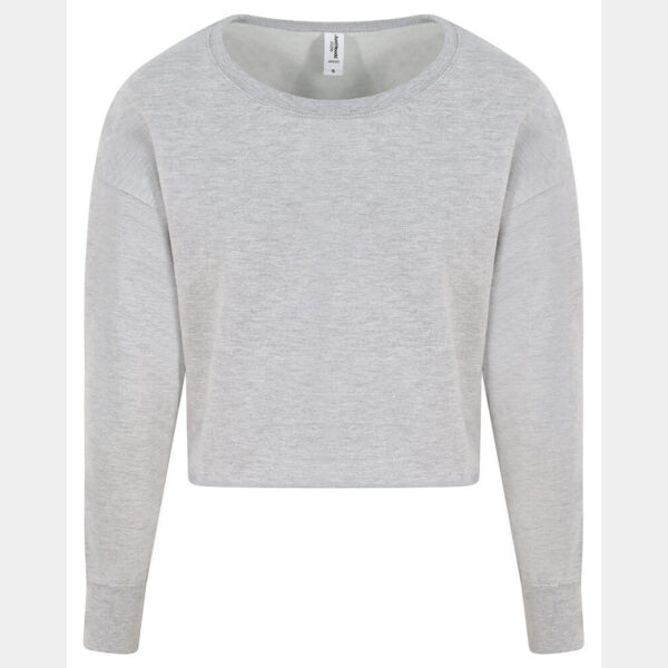 Women's Cropped Crewneck Sweatshirt Thumbnail