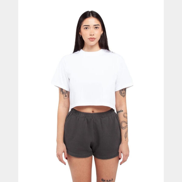 Women's Garment-Dye Fleece Shorts Thumbnail