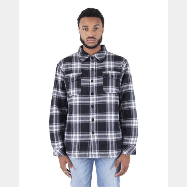 Men's Plaid Flannel Jacket Thumbnail
