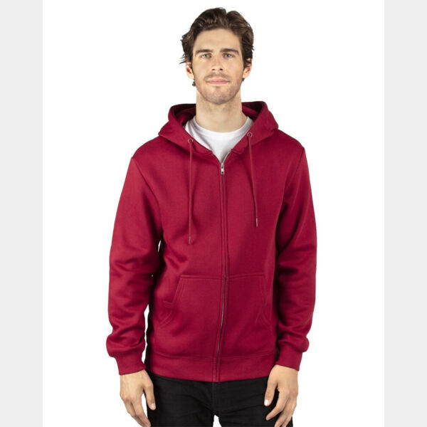 Unisex Fleece Full-Zip Hooded Sweatshirt Thumbnail