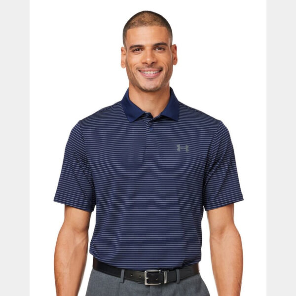 Men's 3.0 Striped Perf Polo Thumbnail