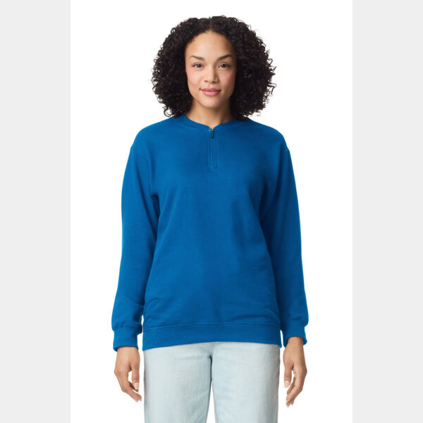Softstyle ® Midweight Fleece 1/4 Zip Thumbnail