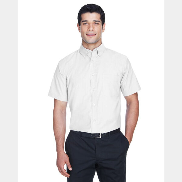 Men's Oxford Short Sleeve with Stain-Release Thumbnail