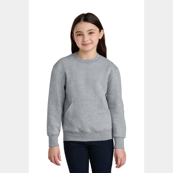 Youth Core Fleece Crewneck Pocket Sweatshirt Thumbnail