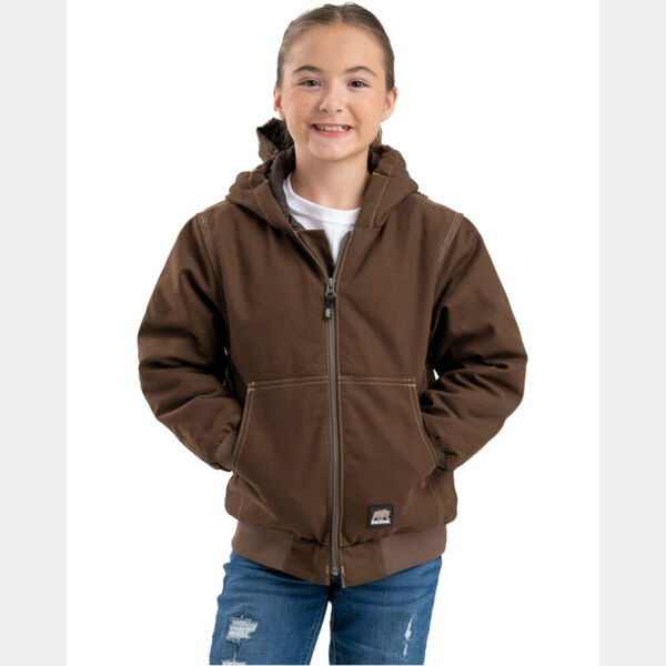 Youth Highland Softstone Duck Hooded Jacket Thumbnail
