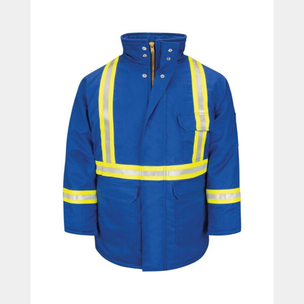 Men's Deluxe Parka With Reflective Trim - EXCEL FR® ComforTouch Thumbnail