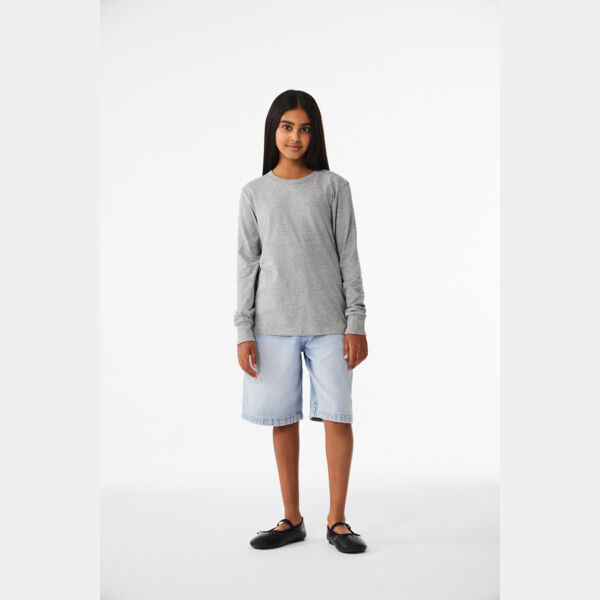 Youth Heather CVC Long Sleeve Tee Thumbnail