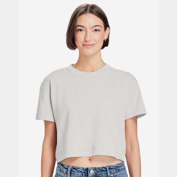 Women's Garment-Dyed Urban Cropped Tee Thumbnail