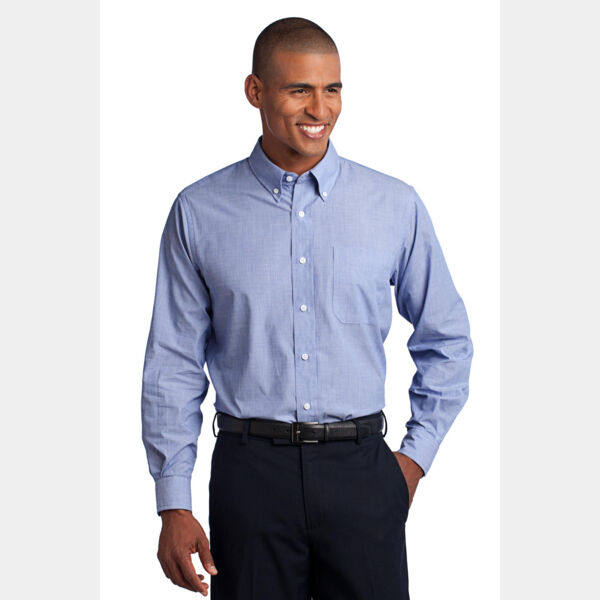 Tall Crosshatch Easy Care Shirt Thumbnail