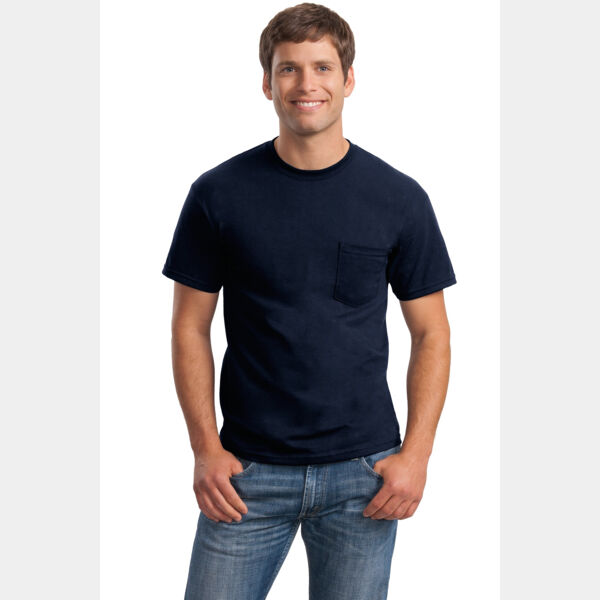 Ultra Cotton ® 100% US Cotton T Shirt with Pocket Thumbnail