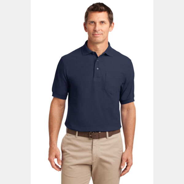 Silk Touch Polo with Pocket Thumbnail