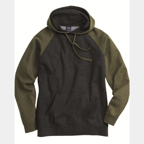 Unisex Raglan Hooded Sweatshirt Thumbnail