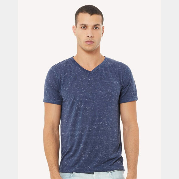 Unisex Textured Jersey V-Neck Tee Thumbnail