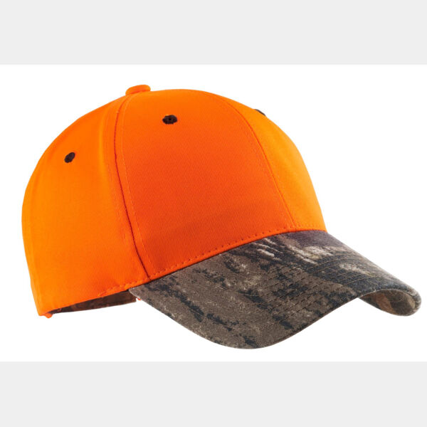 Enhanced Visibility Cap with Camo Brim Thumbnail