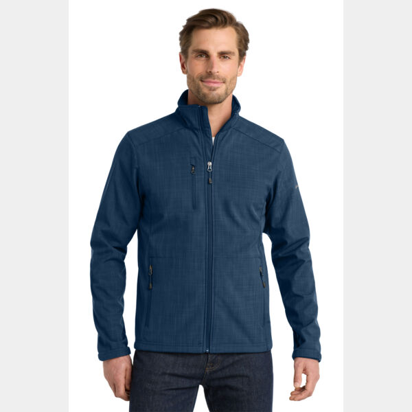 Shaded Crosshatch Soft Shell Jacket Thumbnail