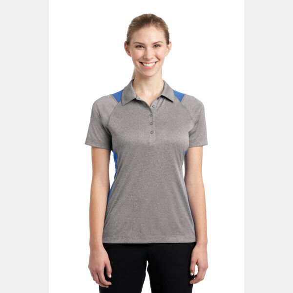 Women's Heather Colorblock Contender Polo Thumbnail