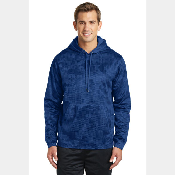 Sport Wick ® CamoHex Fleece Hooded Pullover Thumbnail