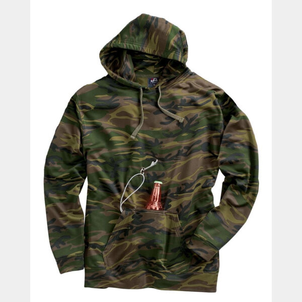 Men's Polyester Tailgate Hooded Sweatshirt Thumbnail