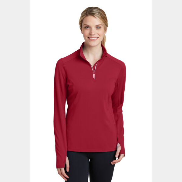 Women's Sport Wick ® Textured 1/4 Zip Pullover Thumbnail