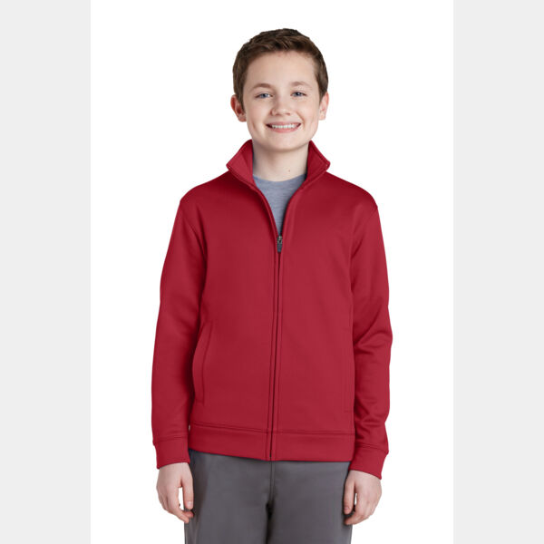 Youth Sport Wick ® Fleece Full Zip Jacket Thumbnail